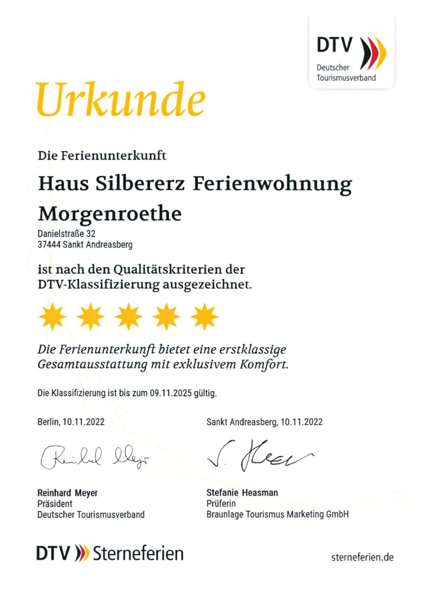 Morgenroethe 5 Sterne Ferienwohnung Sankt Andreasberg Zewnętrze zdjęcie